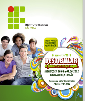 Instituto Federal - Vestibular 2012 - Segundo Semestre