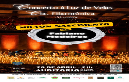 Concerto à Luz de Velas – Fabiano Medeiros Canta Milton Nascimento