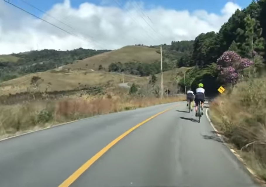 Reconhecimento do percurso L’Étape Brasil 2018 em Campos do Jordão.