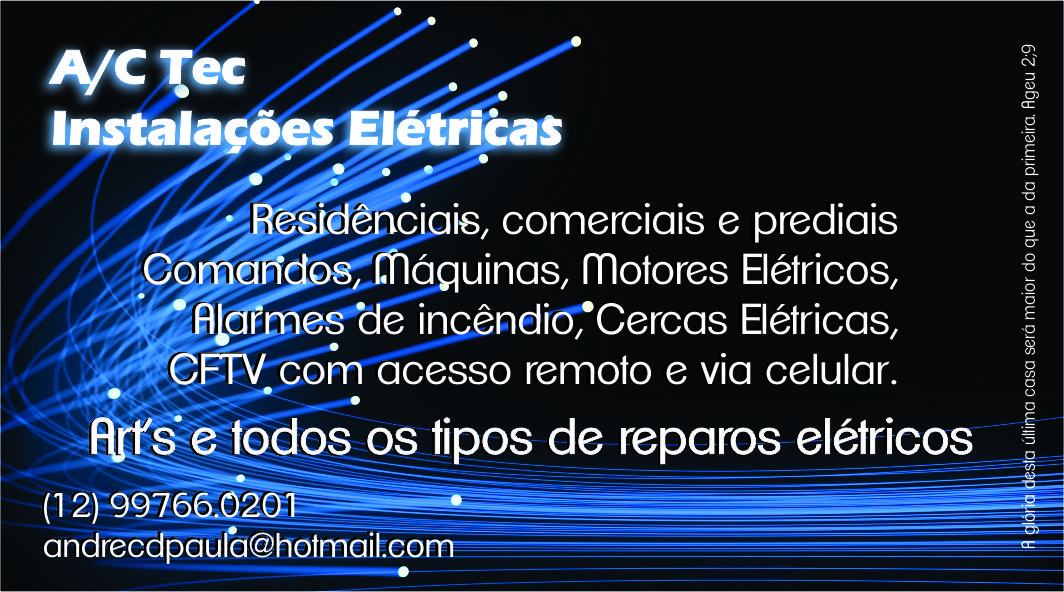 A/C Tec. Instalações Elétricas
