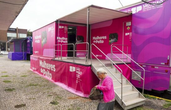 Ilhabela recebe a carreta da mamografia