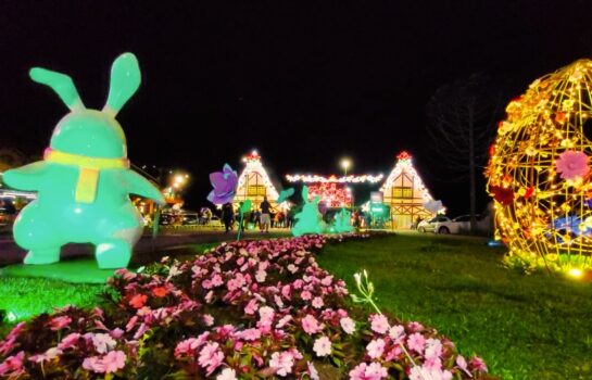 Temporada de Páscoa começa com inauguração do maior ovo do Brasil