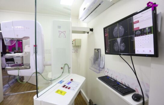 Carreta da Mamografia chega ao Vale do Paraíba