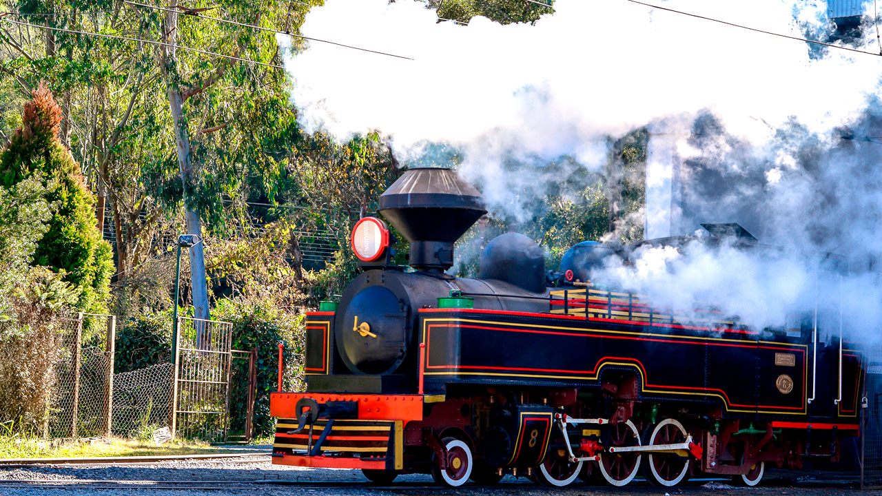Maria Fumaça e Bondinho Turístico