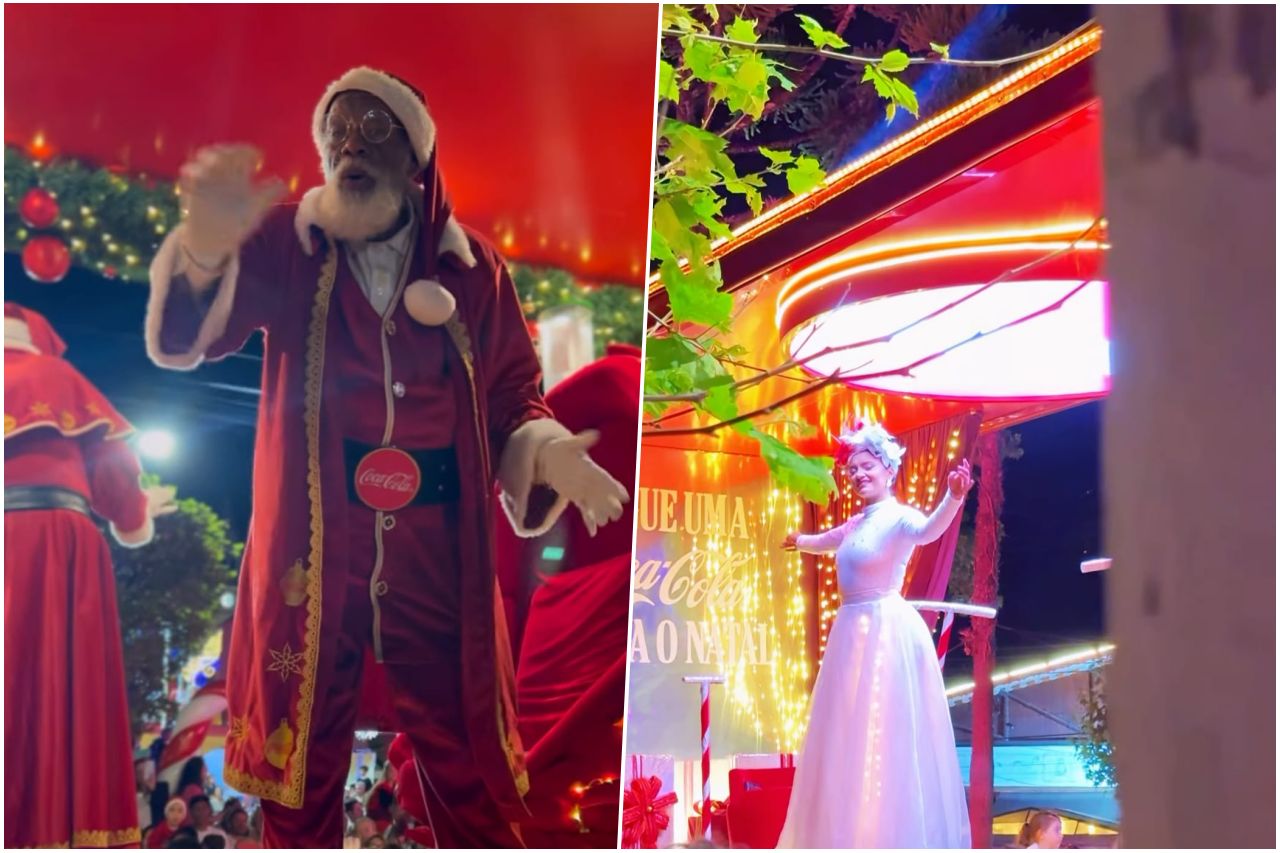 Caravana Coca-Cola atrai milhares de pessoas e reforça o maior Natal já vivido em Campos do Jordão