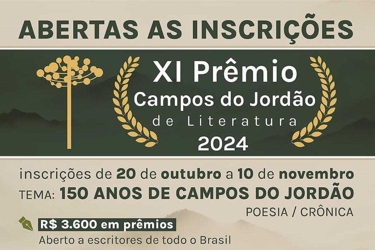 Prêmio Campos do Jordão de Literatura: Celebrando os 150 Anos da Cidade com Poesia e Crônica