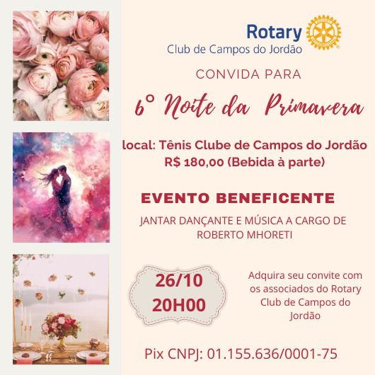 6ª Noite da Primavera: Ação Social e Música em Prol da Comunidade de Campos do Jordão
