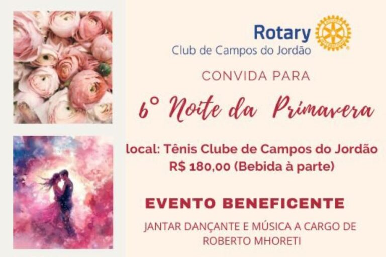 6ª Noite da Primavera: Ação Social e Música em Prol da Comunidade de Campos do Jordão