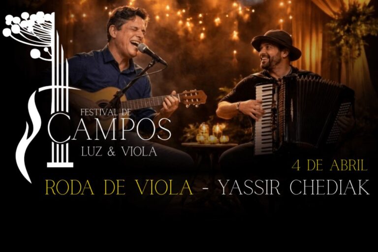 Espetáculo “Luz &amp; Viola” traz Yassir Chediak a Campos do Jordão em apresentação intimista à luz de velas