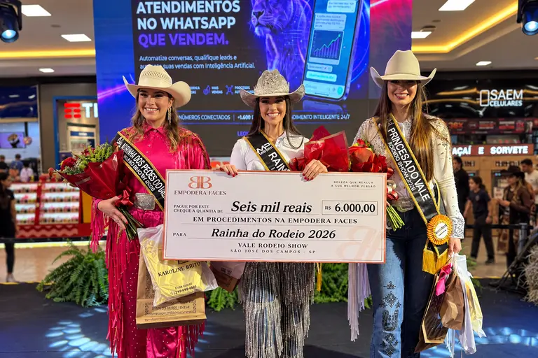 Concurso elege corte do Vale Rodeio Show 2026 em São José dos Campos