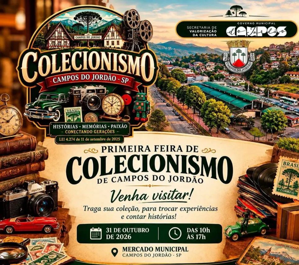 1ª Feira de Colecionismo de Campos do Jordão