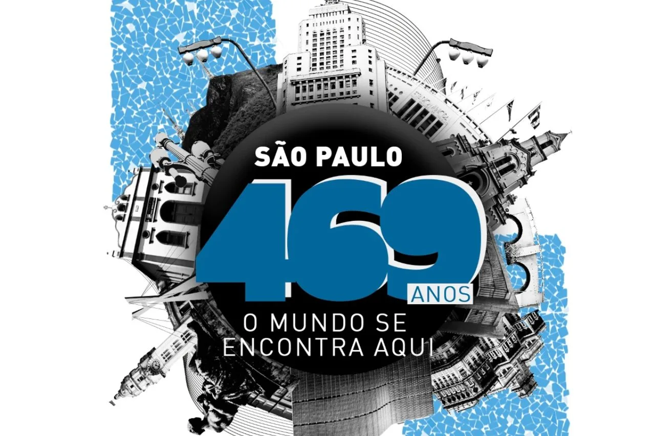 São Paulo completa 469 anos com shows musicais, uma série de atividades e bolo de aniversário no Mercado Municipal
