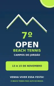 7º Open Beach Tennis – Campos do Jordão