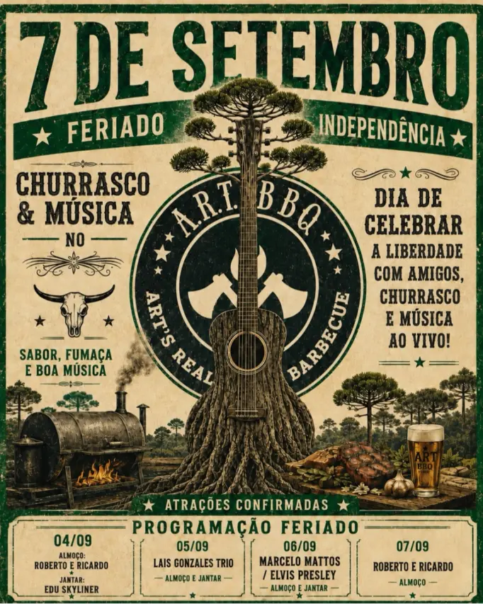 ART BBQ – 7 de Setembro