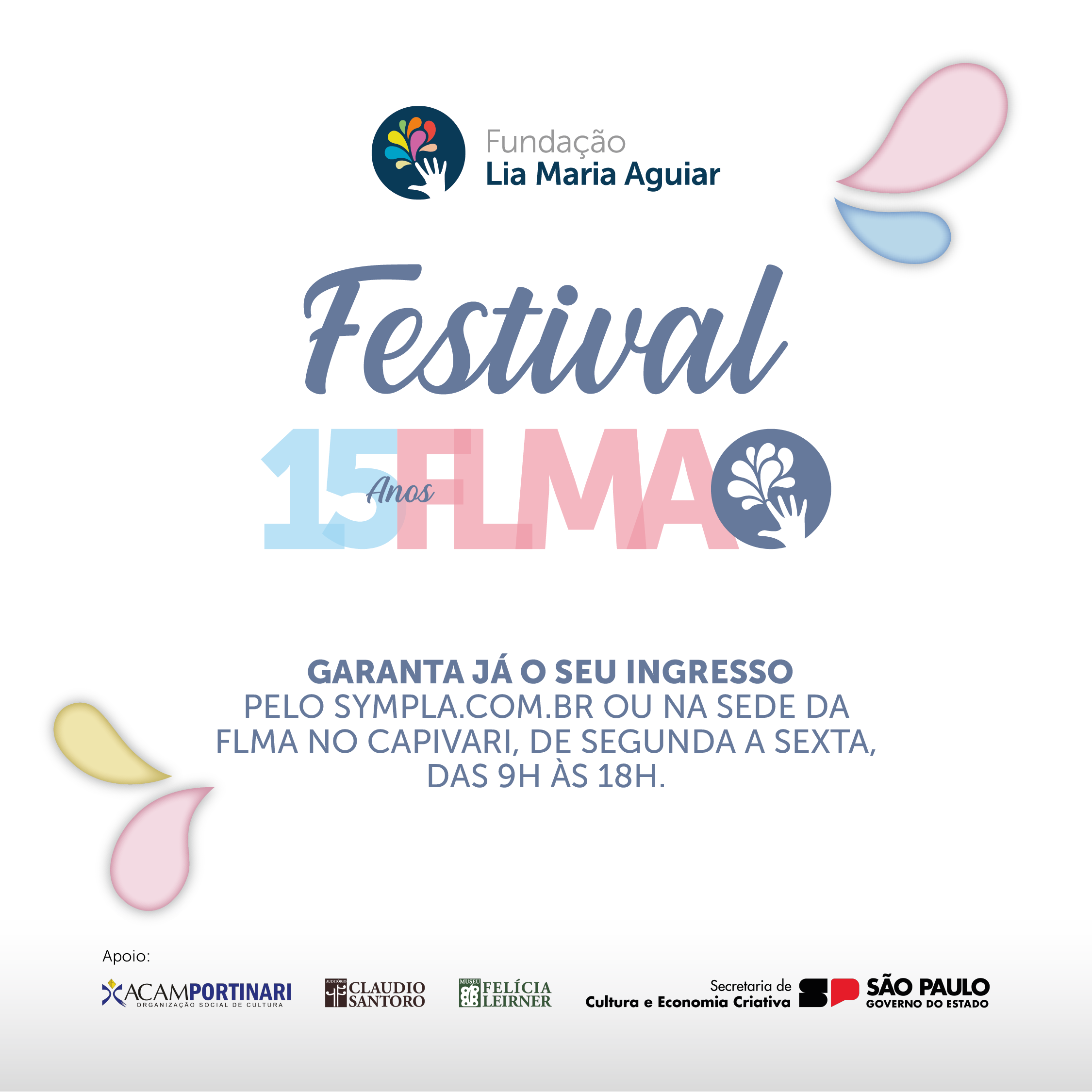 Festival FLMA 15 anos: Fundação celebra trajetória com programação especial
