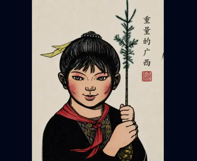 Xilogravura de Guangxi – China