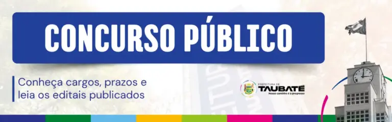 Concurso da Prefeitura de Taubaté tem provas neste domingo; veja orientações
