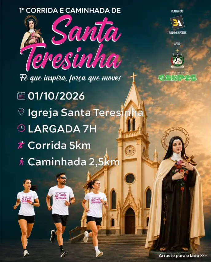 1ª Corrida e Caminhada de Santa Teresinha