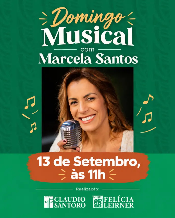 Domingo Musical com Marcela Santos
