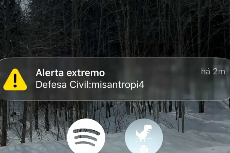 Entenda o caso do alerta falso de “misantropia” enviado pela Defesa Civil a milhões de brasileiros