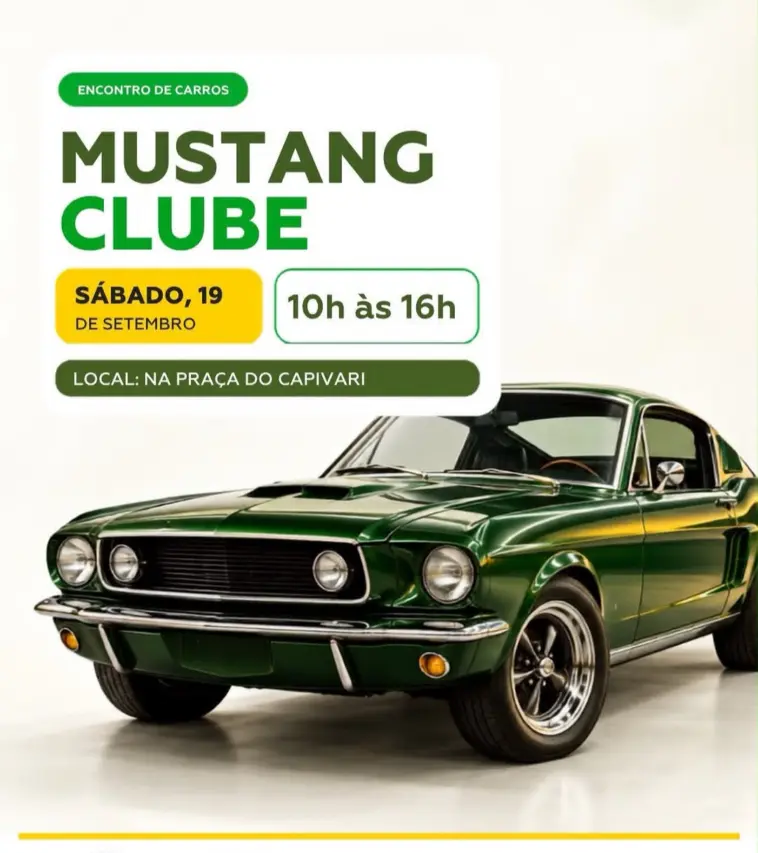 Encontro do Mustang Clube