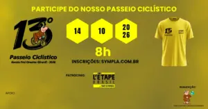 XIII Passeio Ciclístico – Escola Frei Orestes 2026