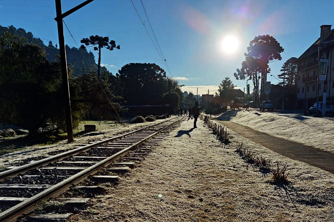 Julho terminou, mas o frio continua em Campos do Jordão