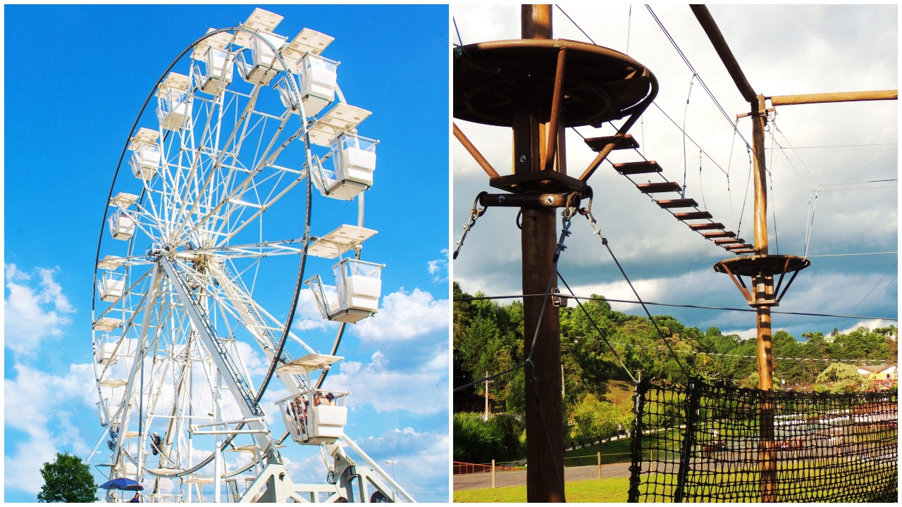 Parque Capivari ganha Roda Gigante e Atividades de Aventura para Crianças