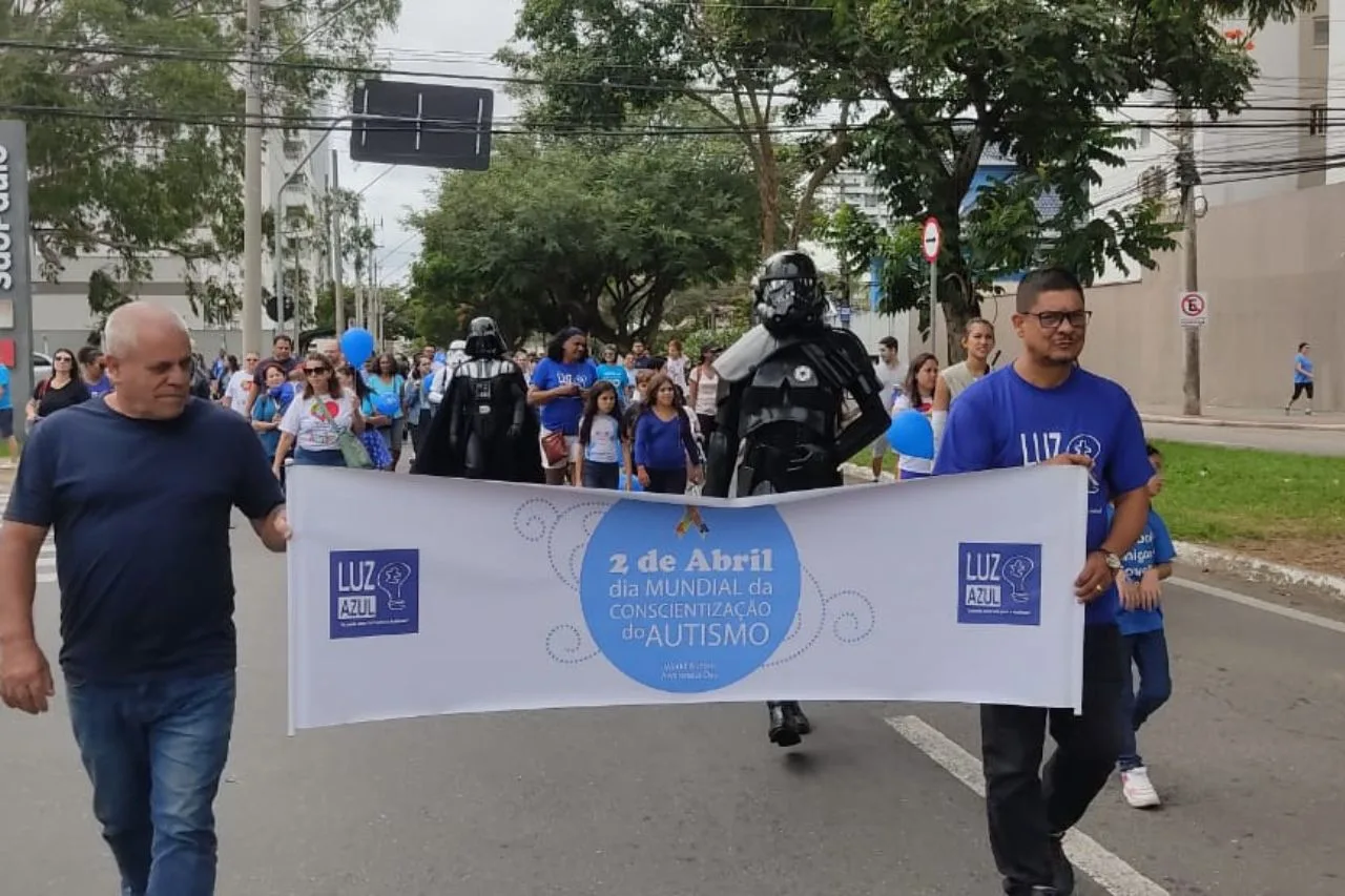 5ª Caminhada de Conscientização do Autismo reúne cerca de 400 pessoas, em São José dos Campos