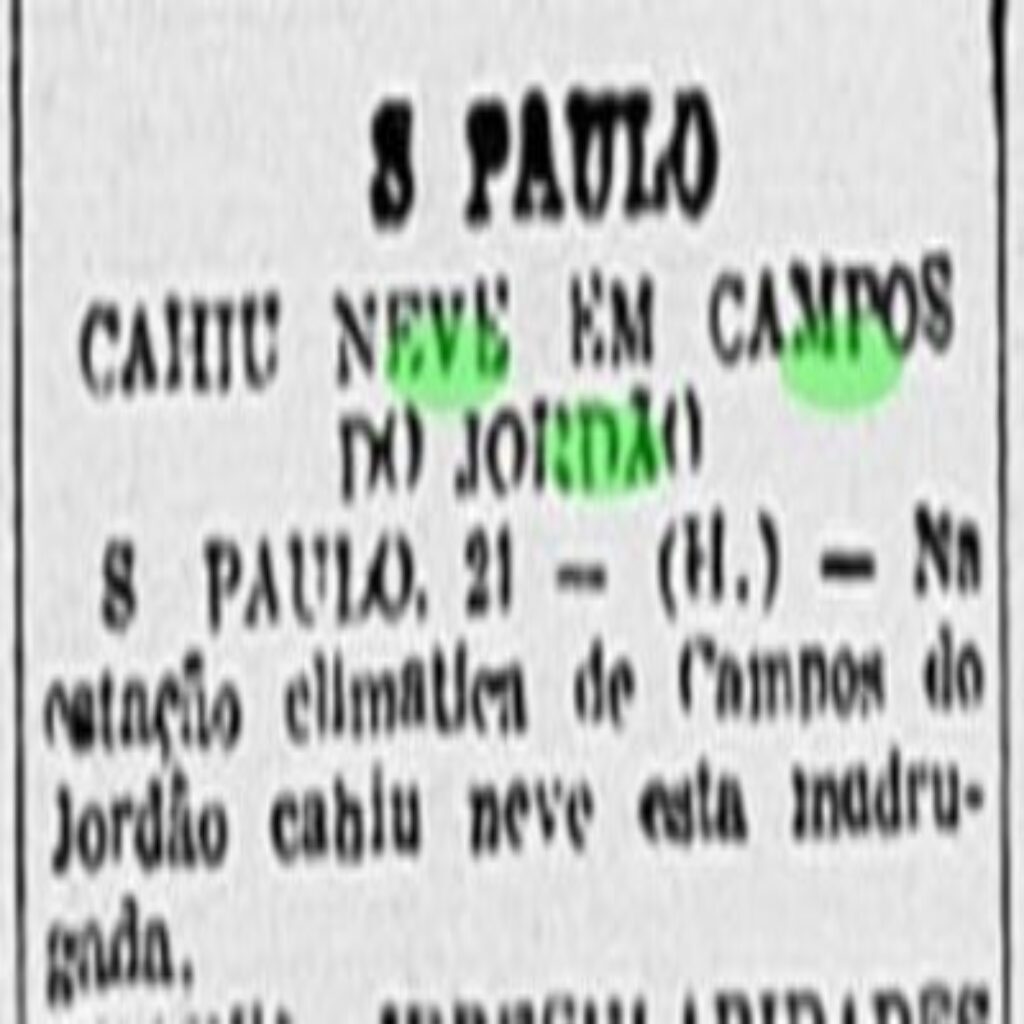 Neve em Campos do Jordão, saiba tudo a respeito