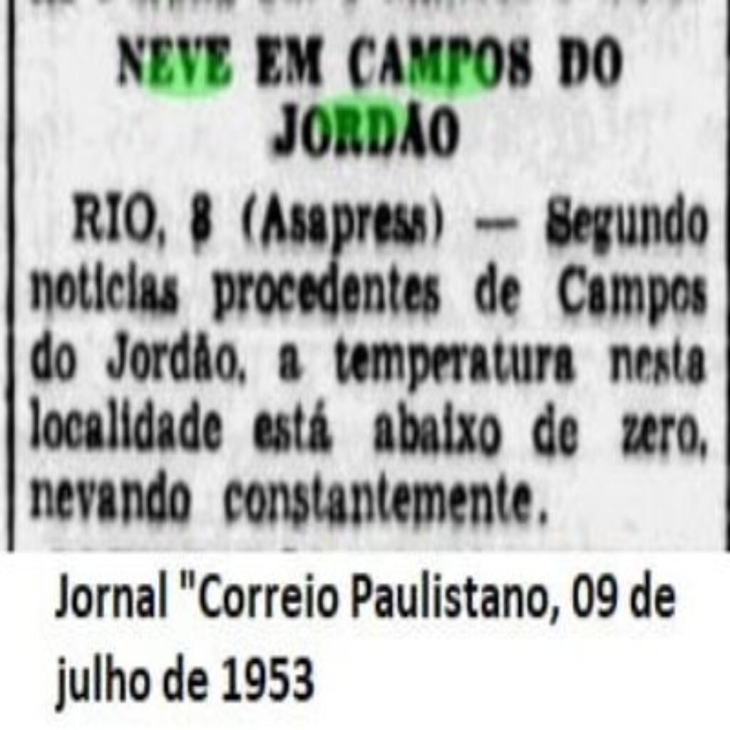 Neve em Campos do Jordão, saiba tudo a respeito