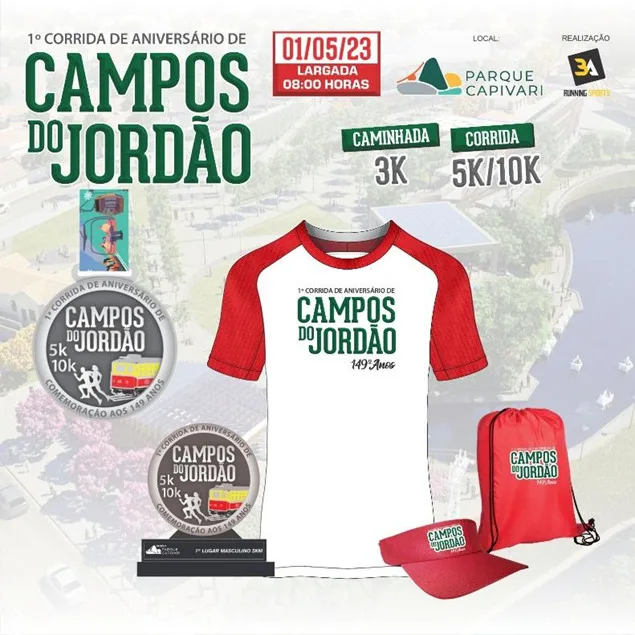 Campos do Jordão completa 149 anos, Confira Programação do Aniversário da Cidade