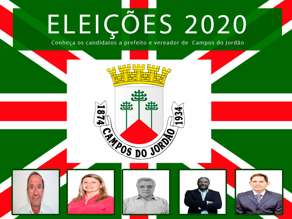 Lista de Candidatos a Prefeitura e a Vereador de Campos do Jordão