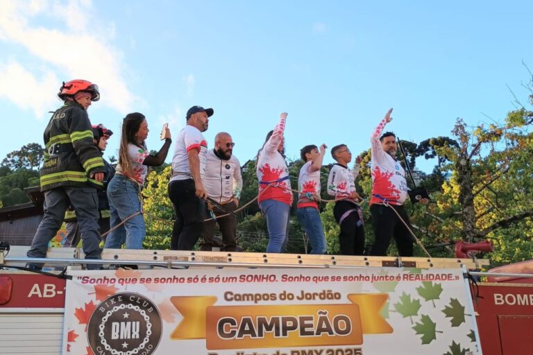 Campos do Jordão é campeão paulista de BMX por equipes