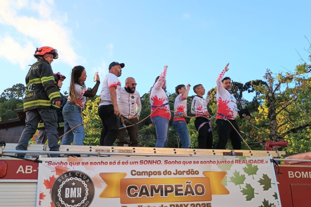Campos do Jordão é campeão paulista de BMX por equipes