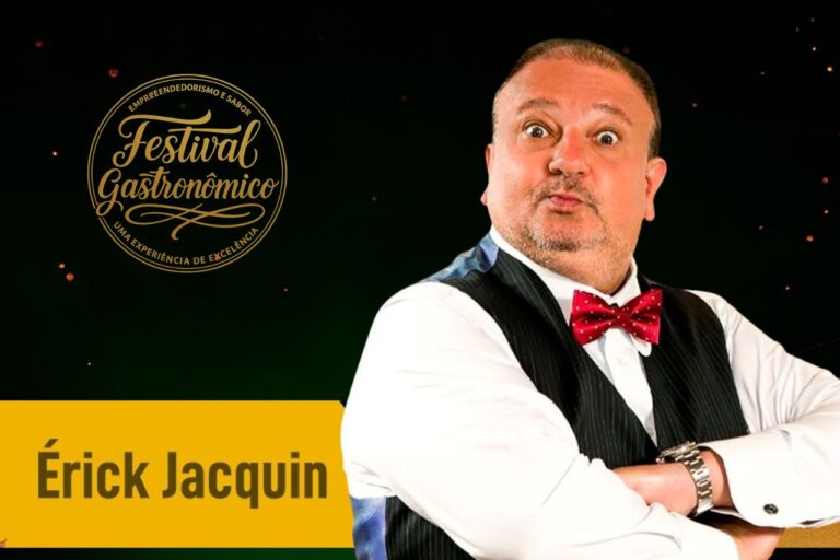 Chef Érick Jacquin participa do 1º Festival Gastronômico e Empreendedor de Campos do Jordão