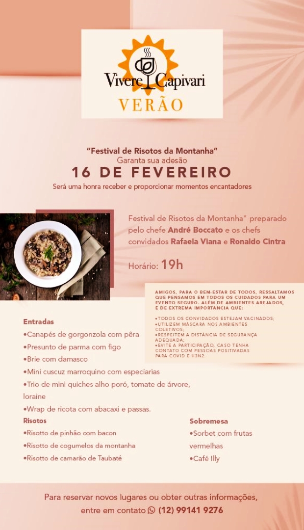 Espaço Vivere em Campos do Jordão Apresenta Talks e Jantares