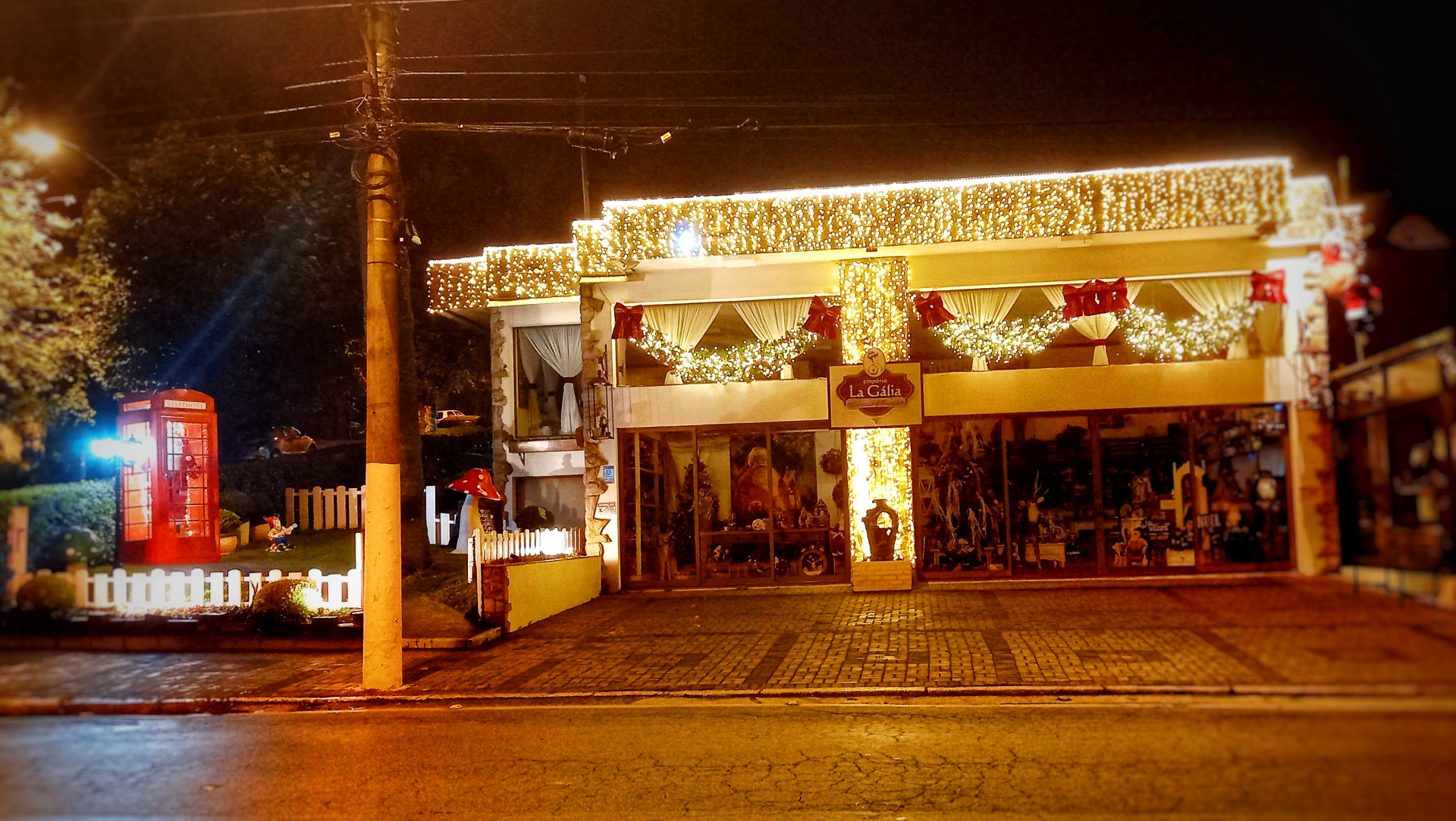 Preparativos para o Natal 2020 em Campos do Jordão