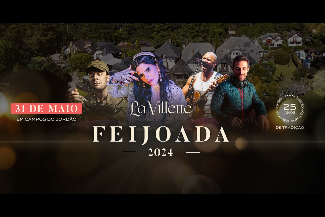 Feijoada La Villette: Contagem regressiva megafesta comemora os 25 anos do Chateau em Campos do Jordão
