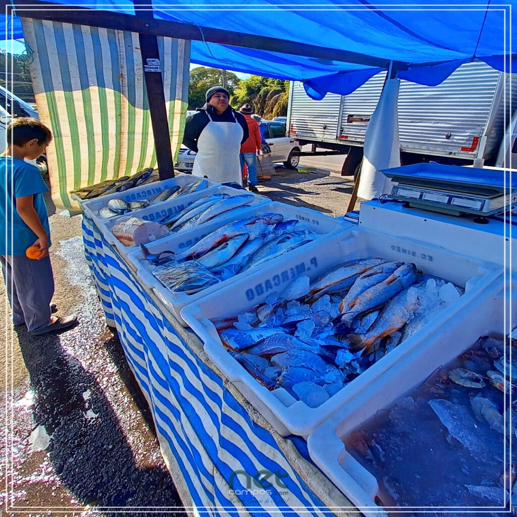 Sábado é dia de feira em Campos do Jordão