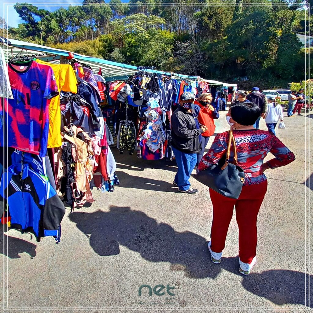 Sábado é dia de feira em Campos do Jordão