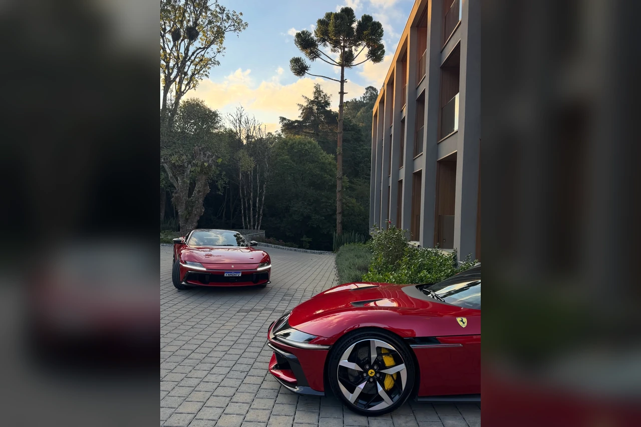 Giro Campos 2026 leva quase 40 Ferraris a Campos do Jordão