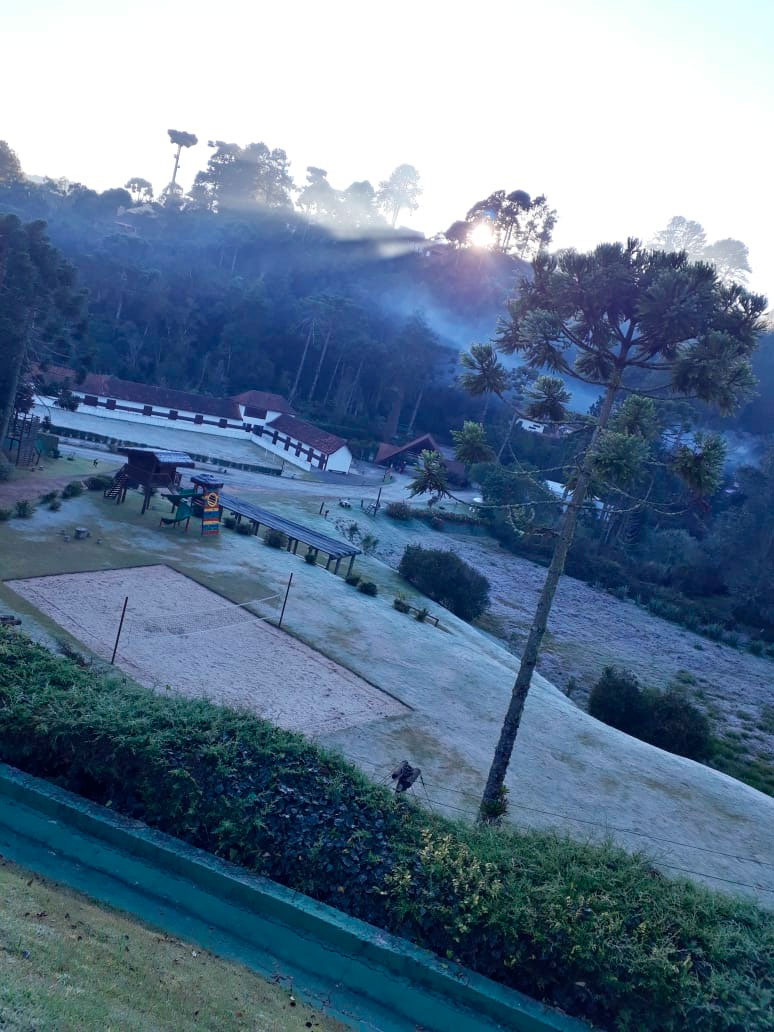 Campos do Jordão registra geada na manhã desta terça, 15 de junho de 2021