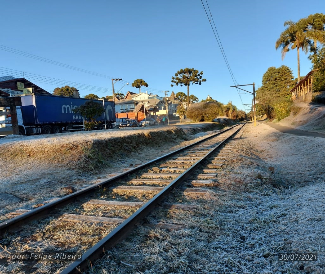 Walking Tour da Neve em Campos do Jordão Acompanhe ao Vivo