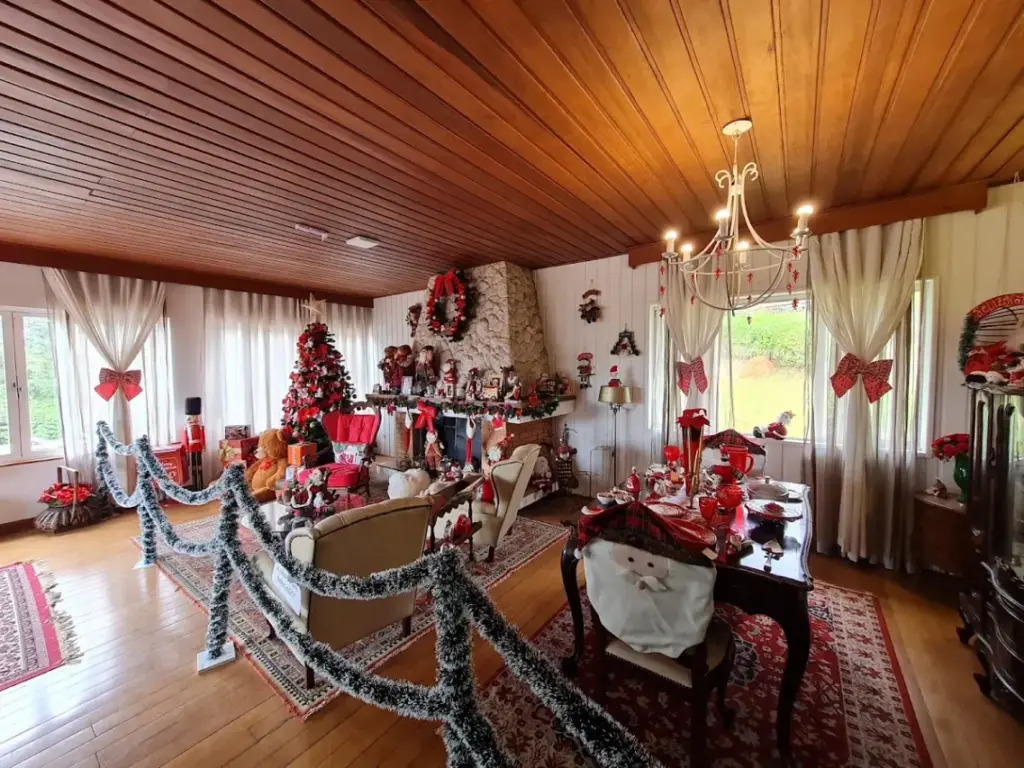 Casa do Papai Noel na Montanha