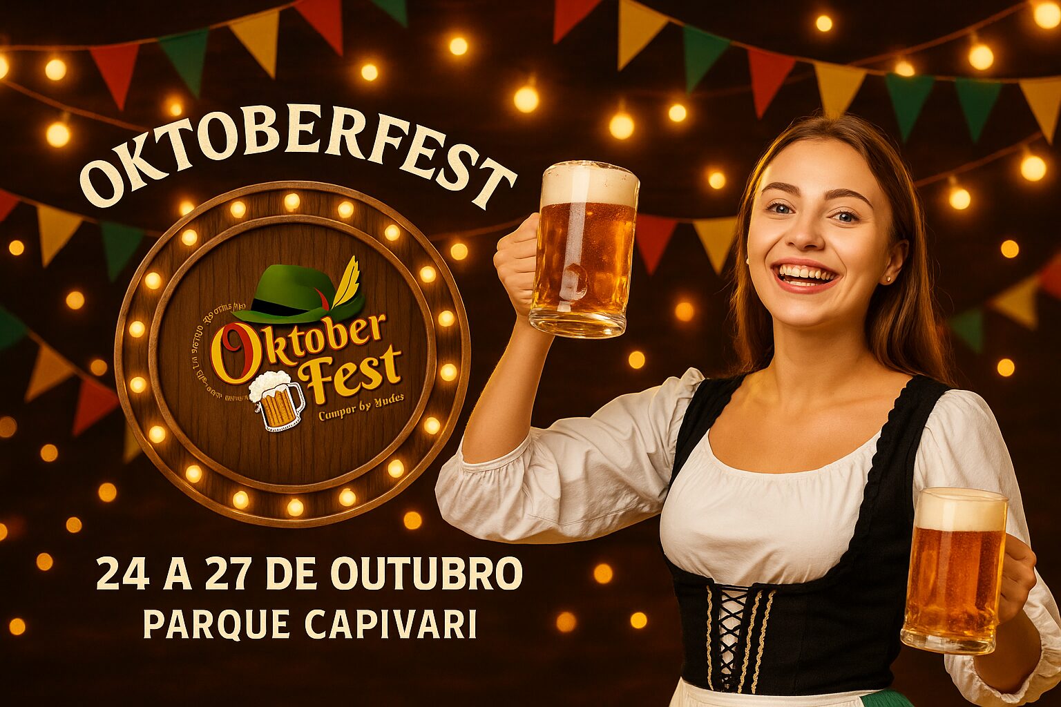 Campos do Jordão dá início à Oktoberfest 2025 neste fim de semana, de 24 a 27 de outubro