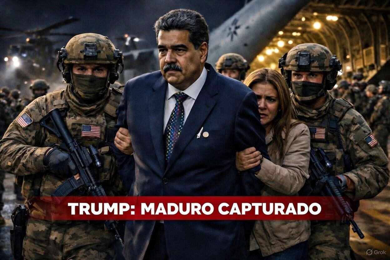 Estados Unidos realizam ataque à Venezuela e anunciam captura de Nicolás Maduro, diz Trump