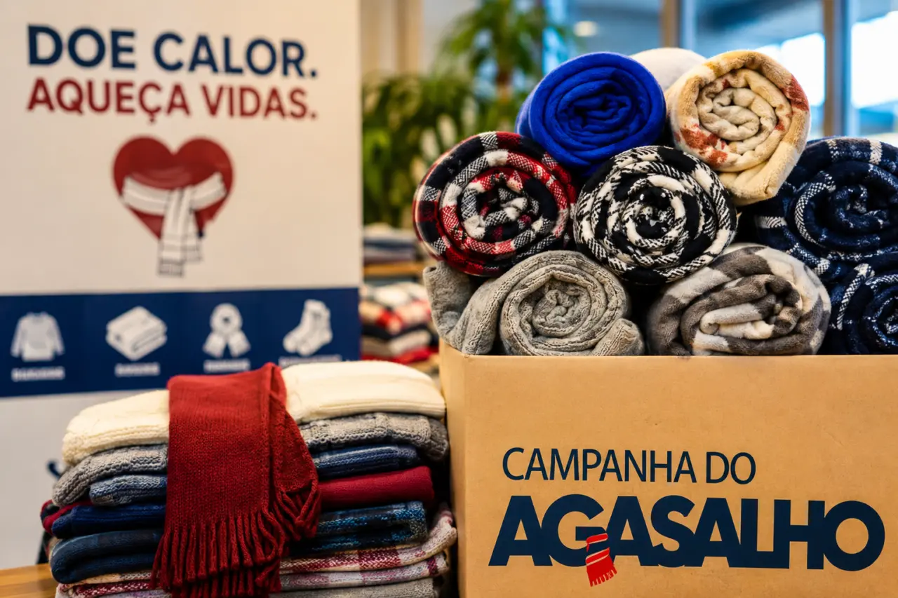 Campanha do Agasalho 2026 reforça arrecadação para manter estoques antes das próximas frentes frias em São Paulo