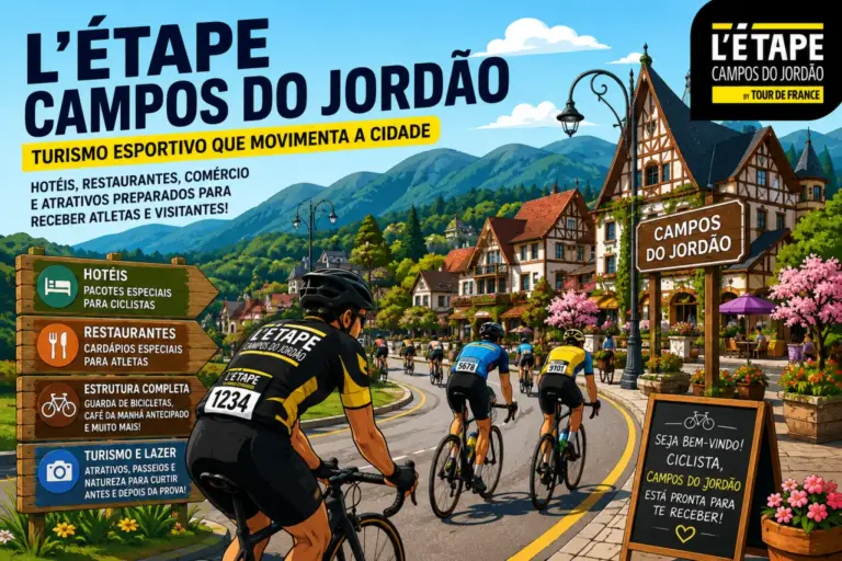 L’Étape Campos do Jordão já movimenta hotéis e impulsiona o turismo esportivo na Serra da Mantiqueira