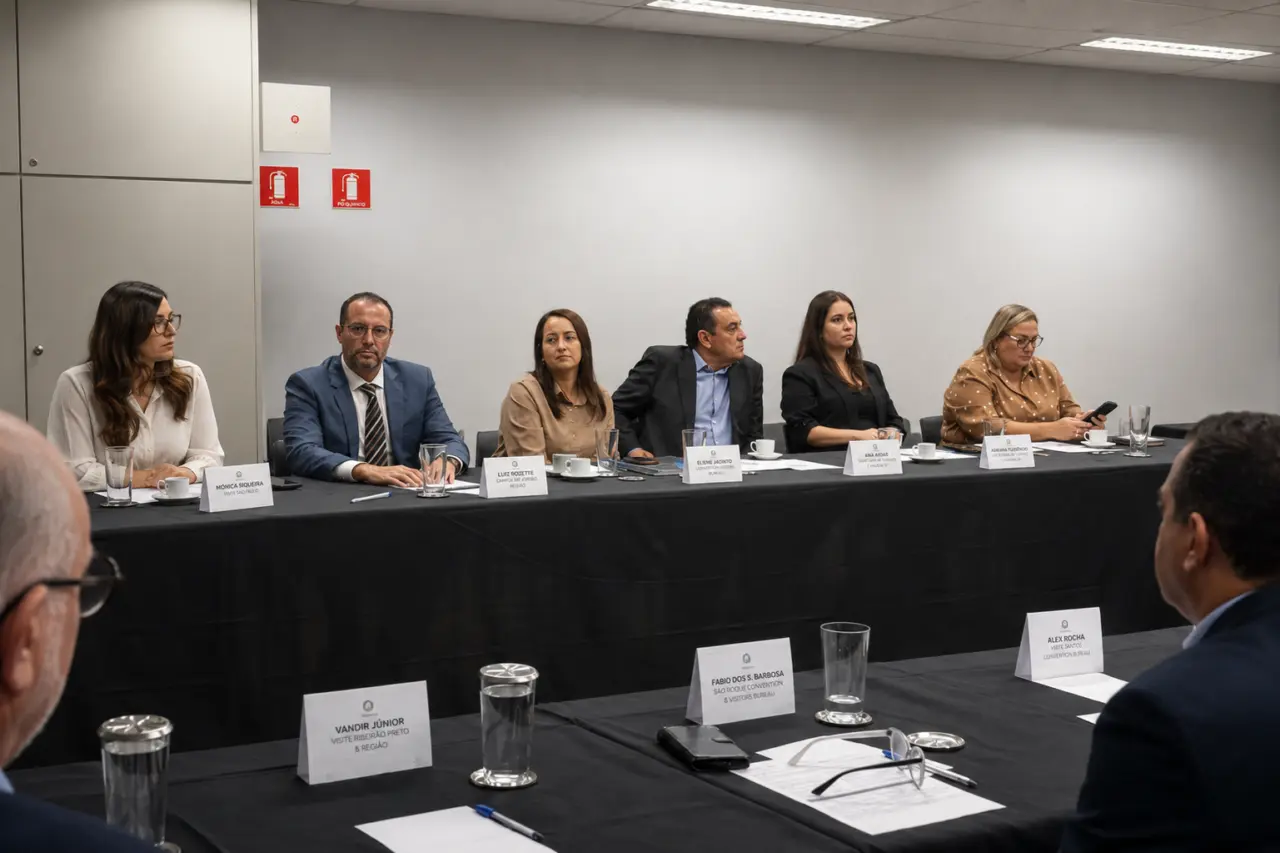 Campos do Jordão participa de encontro com Secretaria de Turismo de SP e Convention Bureau para fortalecer promoção e captação de eventos